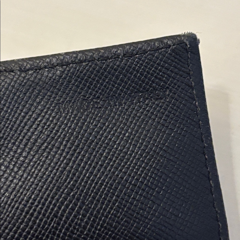 PRADA BLACK NYLON CARD HOLDER - Picture 12 of 14